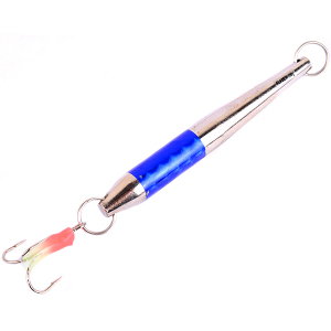 Пилькер Fladen Haken Fjords Silver/Blue Reflection 100гр