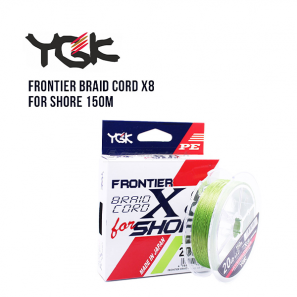 FRONTIER BRAID CORD X8 FOR SHORE 150m