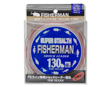 Шок лидер Fisherman Super Stealth Shock Leader 130Lb 60м