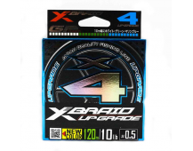 Шнур плетеный YGK X-Braid Upgrade X4 3 color 120м #0.4