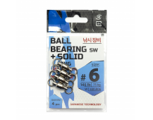 Вертлюг на подшипнике Wonder Ball Bearing SW Solid #6 WT-BBSR06