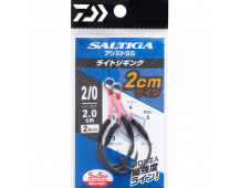 Ассист крючки Daiwa Saltiga Assist Hook SS Light Jigging 3см #3/0