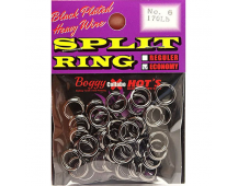 Заводные кольца Boggy Hots Split Ring Toughness No.4 90Lb