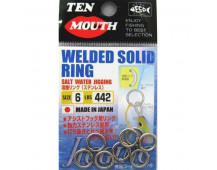Кольца Ten Mouth Welded Solid Ring D25 #6