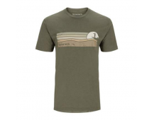 Футболка Simms Sunset T-Shirt, Military Heather L