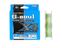 Плетеный шнур YKG G-Soul Super Jigman X4 #1.5